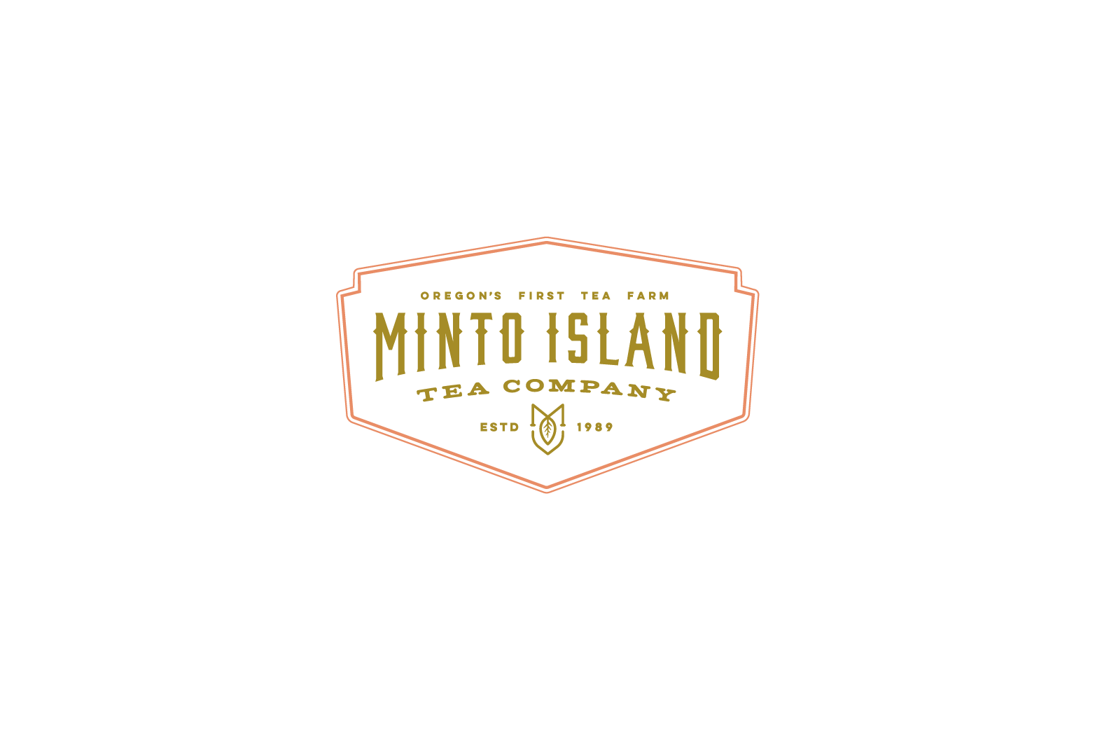 Minto Island Tea logo design