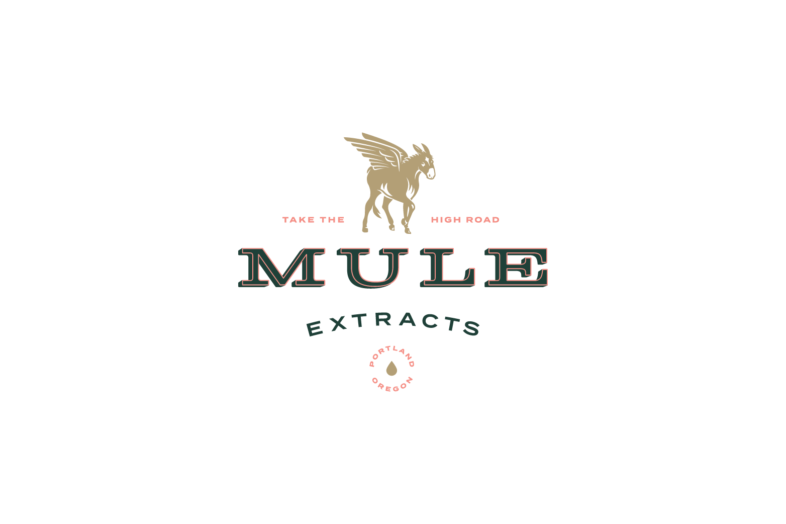 Mule Extracts logo design