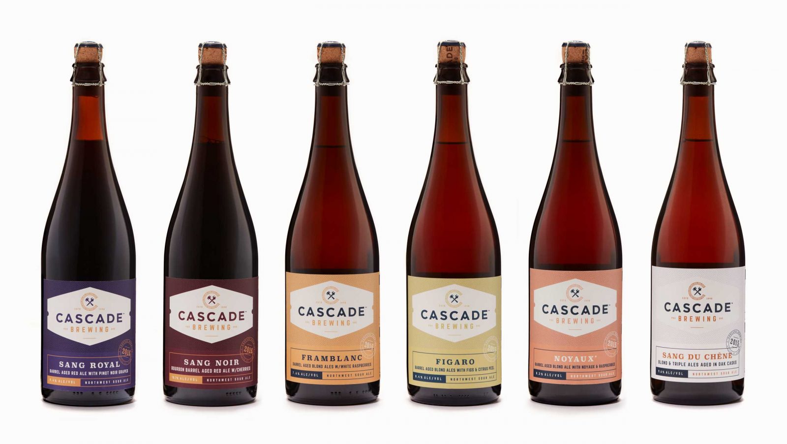 Cascade Sour Beer packaging design