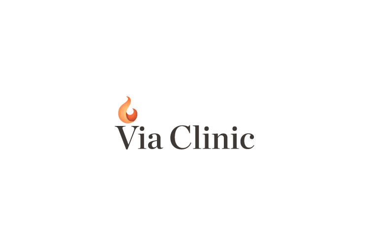 Via Clinic - therapist logo design