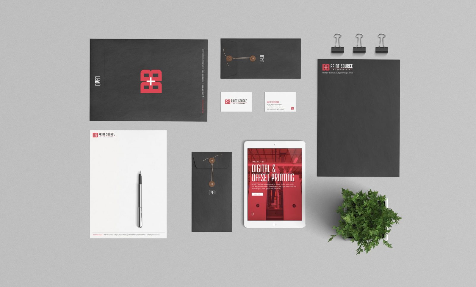 B&B Print Source Branding And Web Design