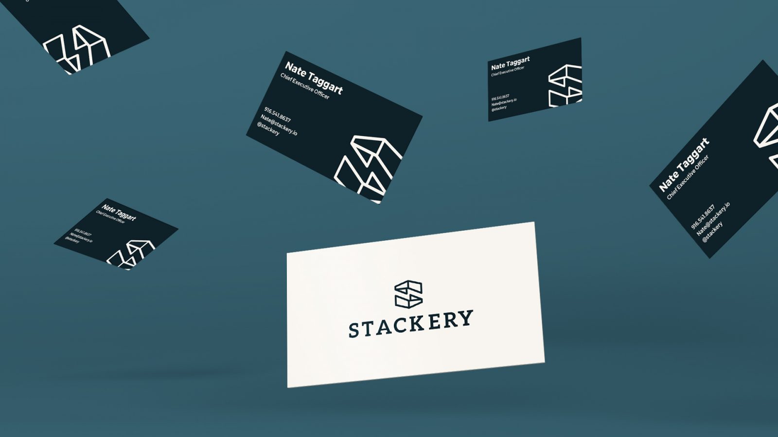 Stackery business cards